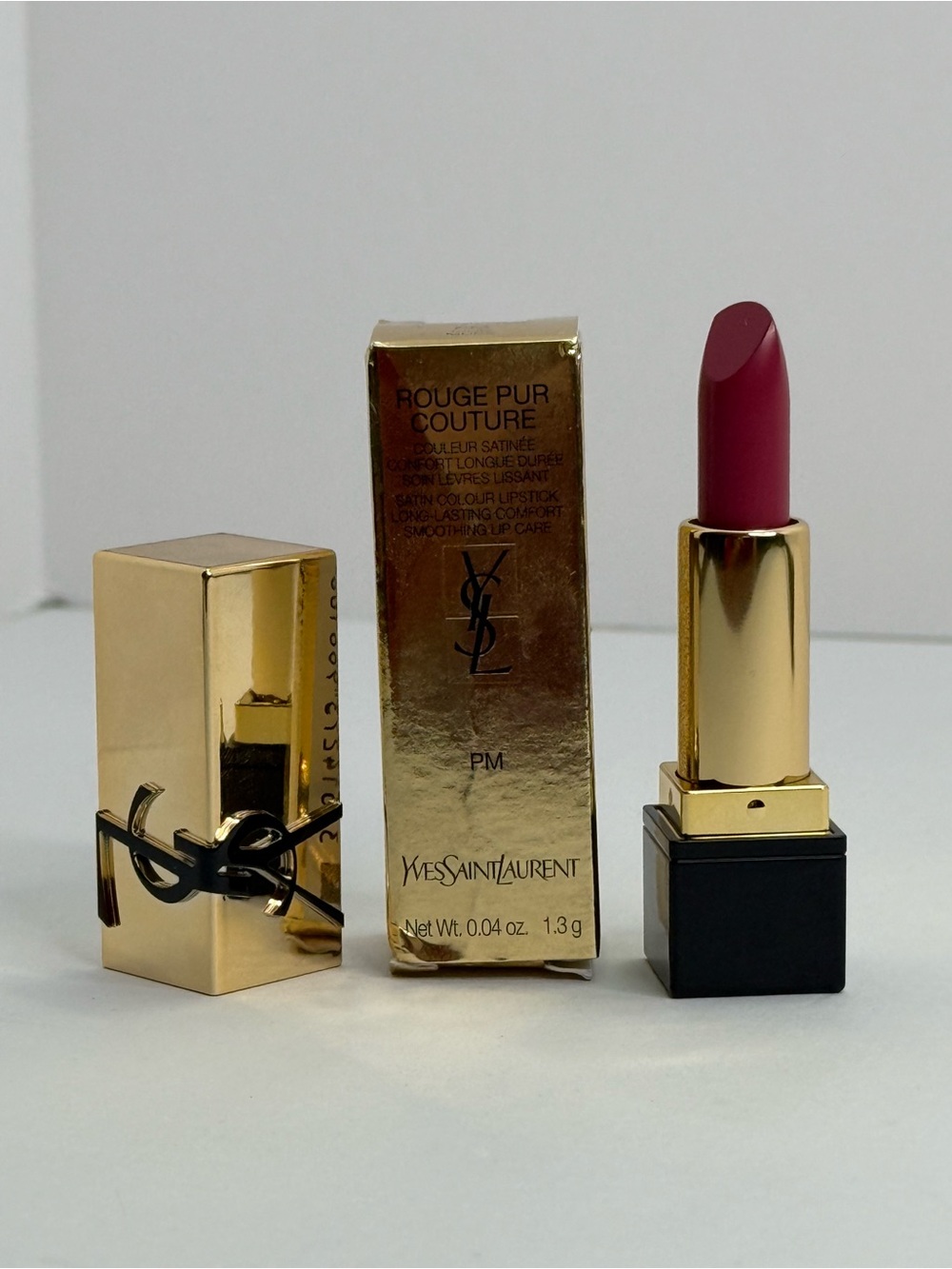 Yves Saint Laurent mini Rouge Pur Couture Satin Lipstick - PM Pink Muse